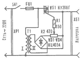 Schemă a regulatorului