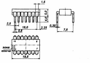 DIP-14 Carcasă