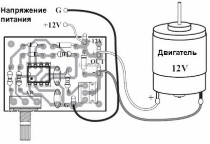 Placă de circuit imprimată pentru controler PWM