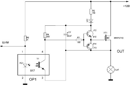 PWM - controler de viteză al motorului 555