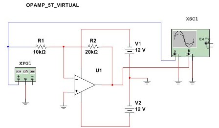 Invertirea circuitului amplificatorului