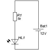 Schema de conexiune LED