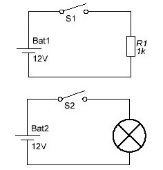 Cel mai simplu circuit electric