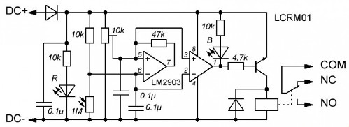 circuit releu foto