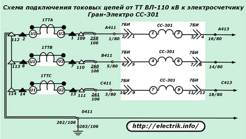 Schema de conectare a circuitului curent