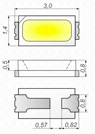 LED-uri 3014