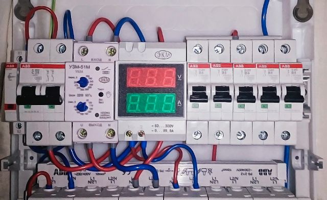 Montarea aparatelor electrice într-un panou electric