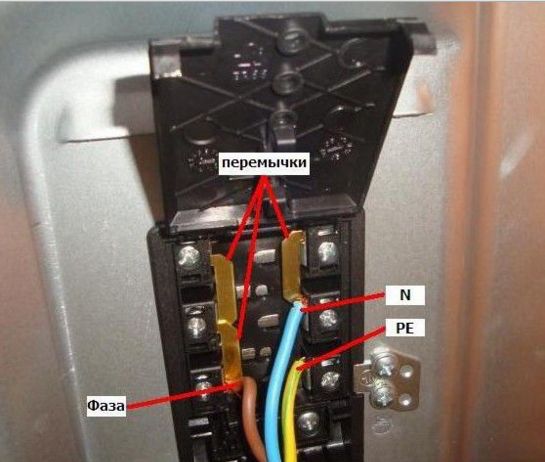 Un exemplu de conectare a unei sobe electrice