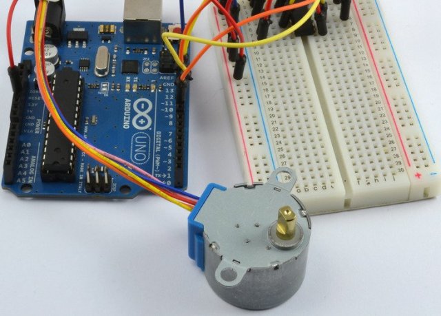 Arduino și motor cu pas