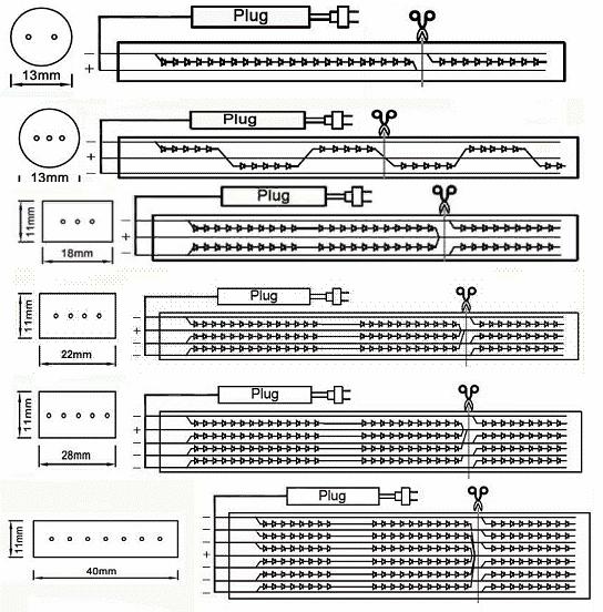 Schema de conexiune duralight