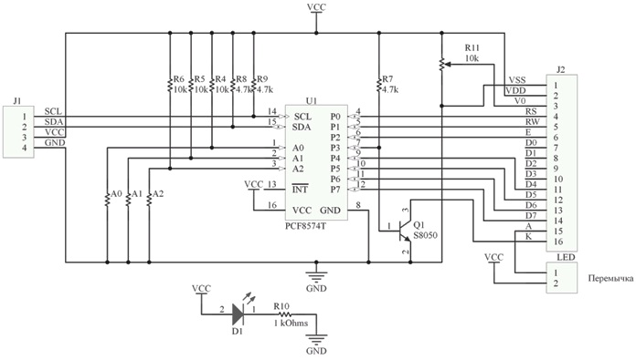 Schema modulului