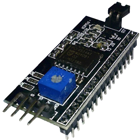 Convertor de ecran I2C la LCD