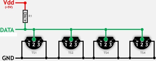 Schema de conectare a senzorului Arduino