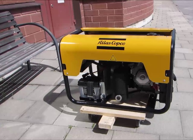 Generator diesel Atlas Copco QEP R6.5